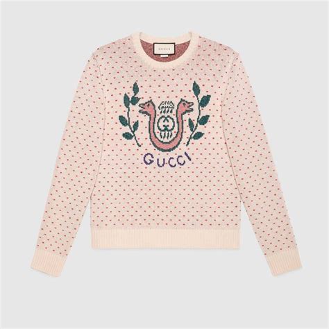 gucci crew neck common sense|Men's Designer Luxury Crew Neck Sweaters .